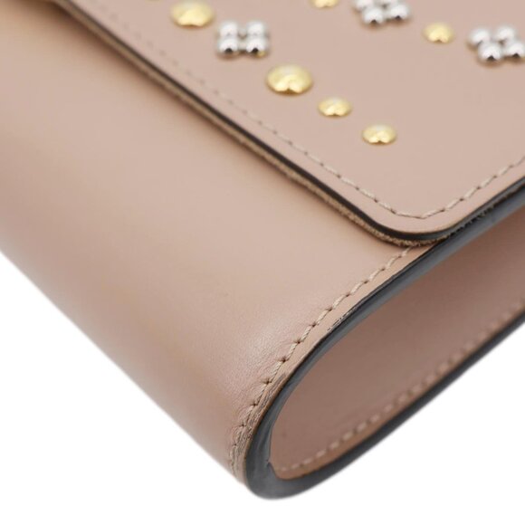 Louis Vuitton  Chain Louise GM Studded Leather Shoulder Bag Beige - Picture 7 of 14